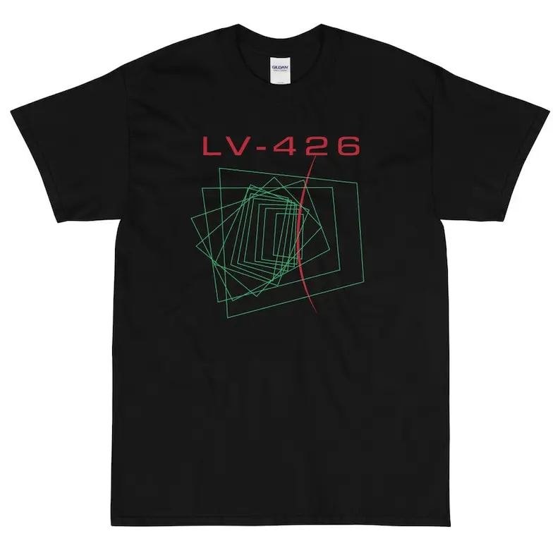 

Alien LV-426 Shirt (Made to order) Fashion Top tee T Shirt Short Sleeve Cotton Men's Crew Neck Printed Tee