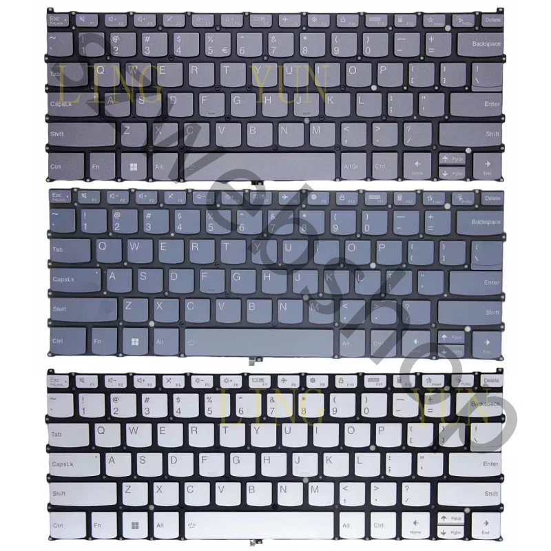 

Клавиатура для ноутбука Z FOR Lenovo IdeaPad 1 14ALC7 14AMN7 14IAU7 14IGL7, US-раскладка, с подсветкой