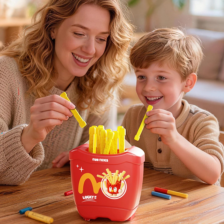 

Настольная игра для детей «Летающие картофельные фри»: интерактивная семейная игра для вечеринок, развивающая игрушка для совместного досуга родителей и детей, подарок