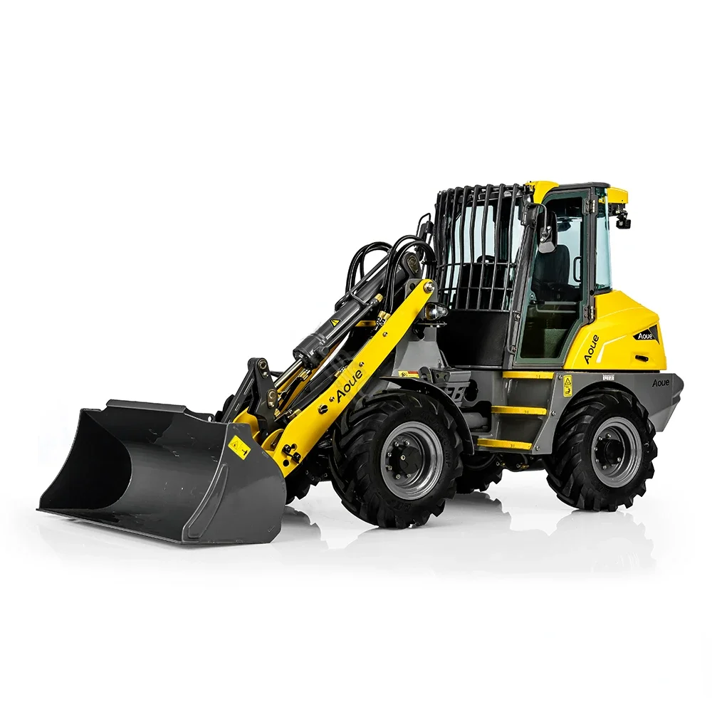MCL8 RC Loader 1/14 Hydraulic RC Wheel Loader Metal Model Engineering Machinery with Lighting System Remote Control Car Boy Toy