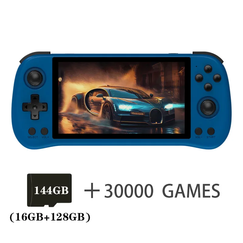 

NEW POWKIDDY X55 Handheld Game Console 5.5 INCH IPS Screen RK3566 Open-Source Linux System 30000+Games 4000 MAh TV HDMI LPDDR4X