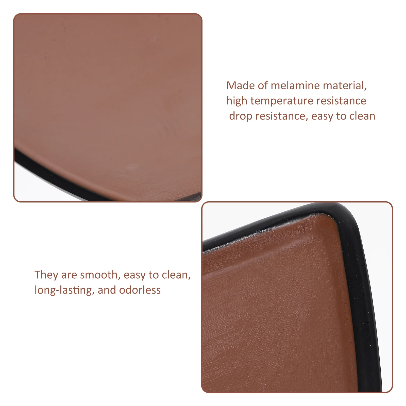 

Triangle Shaped Sauce Dish Melamine Dipping Plate Heat Resistant Seasoning Container For Honey Oil Vinegar Chili Sauce