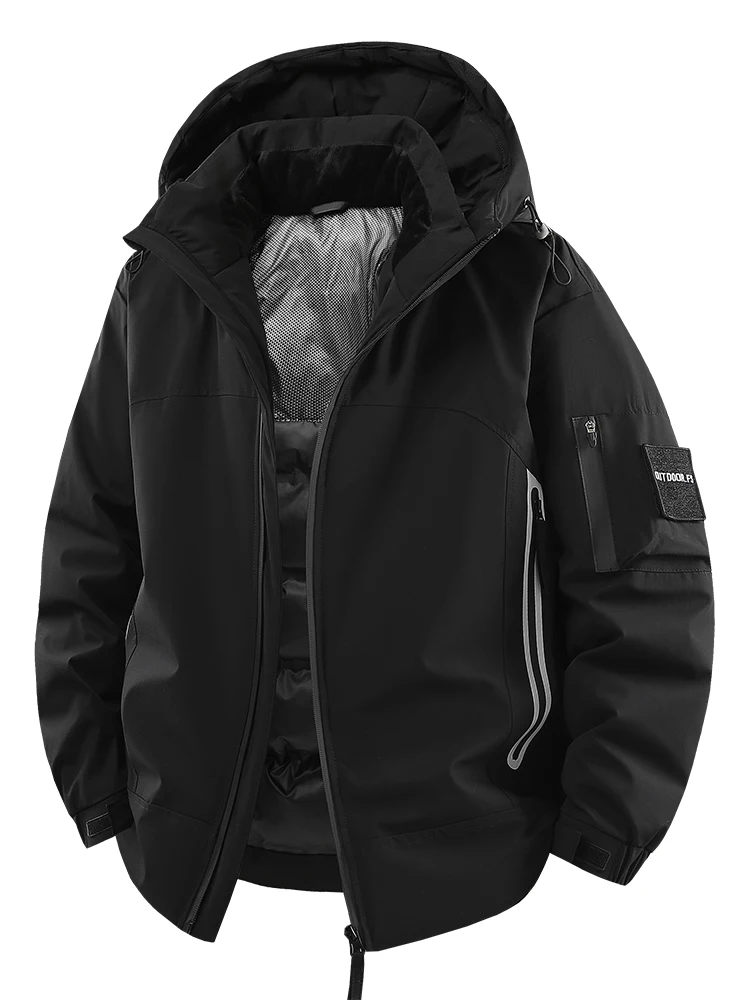 

Men's Winter down Jaet Lightweight Thi ort plus Size Warm Outerwear Faionable Urban Sle Travel Tourists Universal Fit