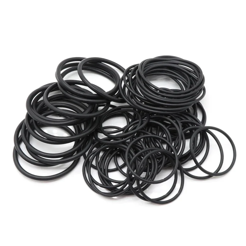 10szt NBR O Ring Uszczelka Grubość CS 2mm OD 5~150mm Guma nitrylowo-butadienowa Podkładka dystansowa Odporność na olej Podkładka Okrągły Kształt