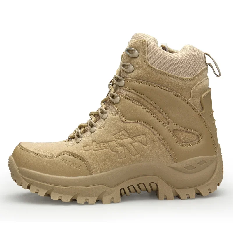 Botas militares de invierno altas tácticas para combate y moto hombre - imagen 2