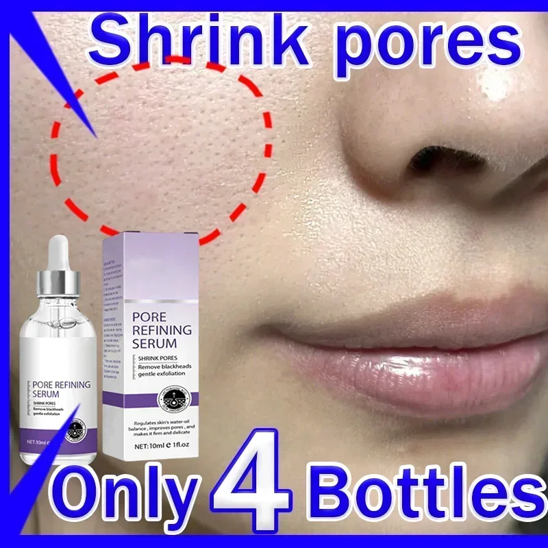 

Acid Pore Shrinking Serum Face Removing Large Pores Tightening Repairing Facial Pore Minimizing Essence Oil Firm Skin Care