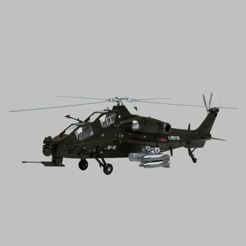 

Z-10 Helicopter Model: 1:38 Scale Realistic Alloy Fighter and Transport Aircraft Model Toy—Multi-Part, High-Precision Assembly