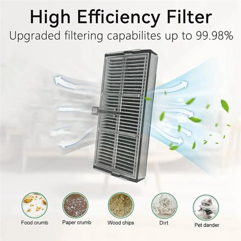 A97g 21 peças para dreameova e30 ultra rolo escova lateral filtro hepa esfregão almofada saco de pó acessórios ultra duráveis