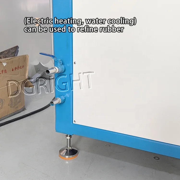 Touch Screen Electronic Heating and Water Cooling Laboratory Small Open Mixing Mill