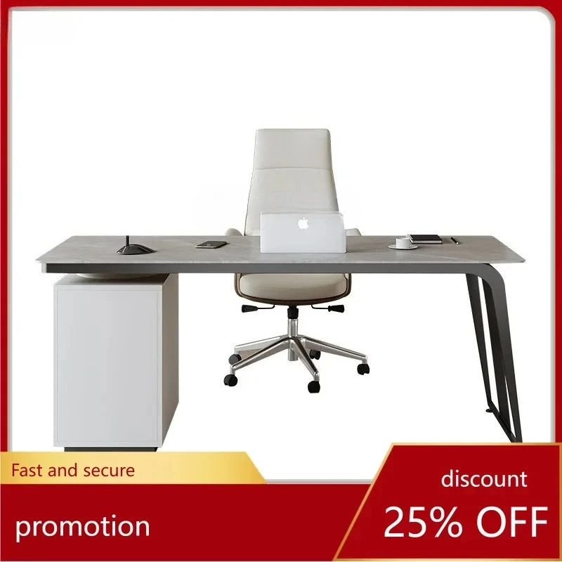 Slate Desk Modern Simple Desk Home Computer Desk Study