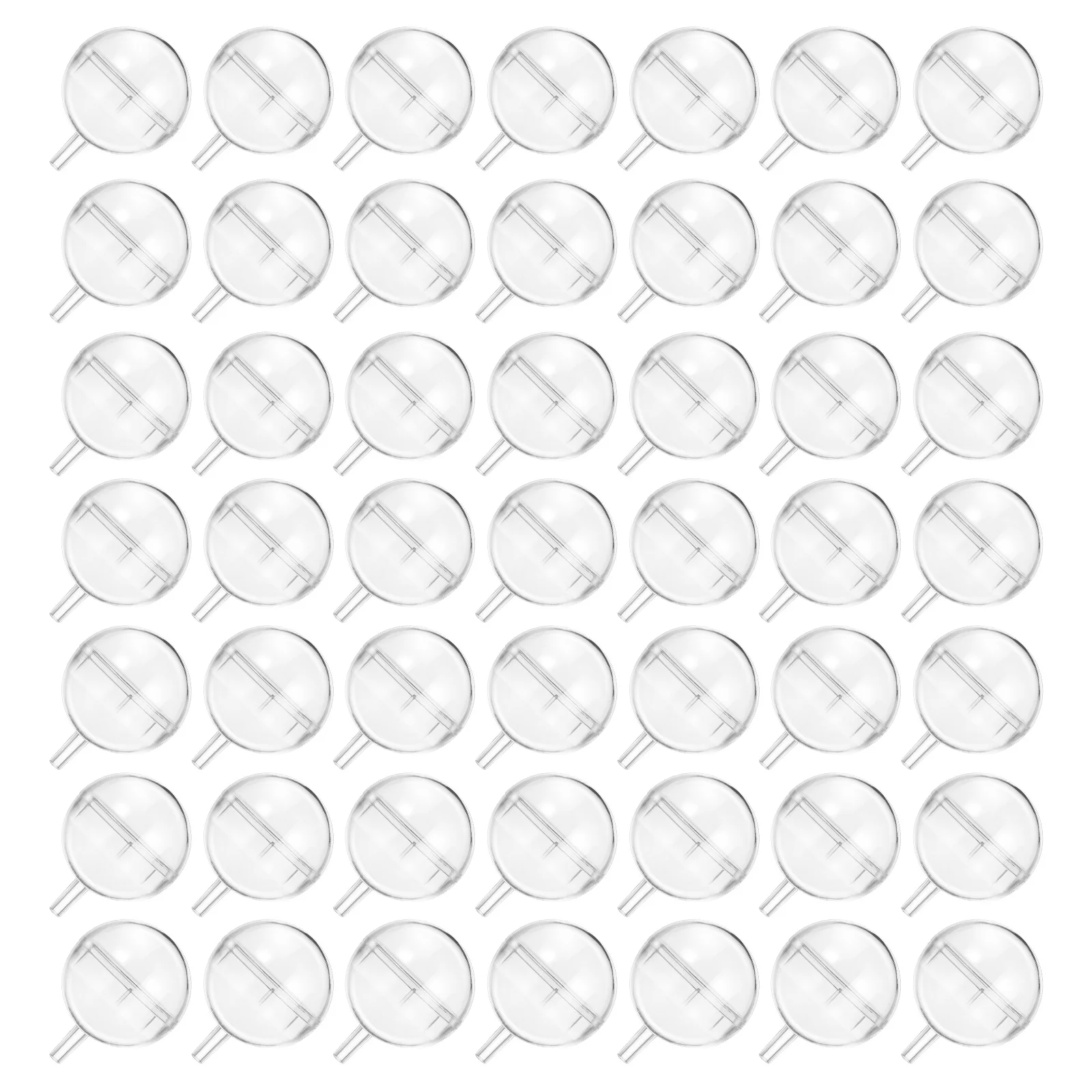 

200Pcs Clear Chocolate Packaging Box with Protective Design for Truffle Holder Candy Bouquet DIY Crafts Floral Arrangement