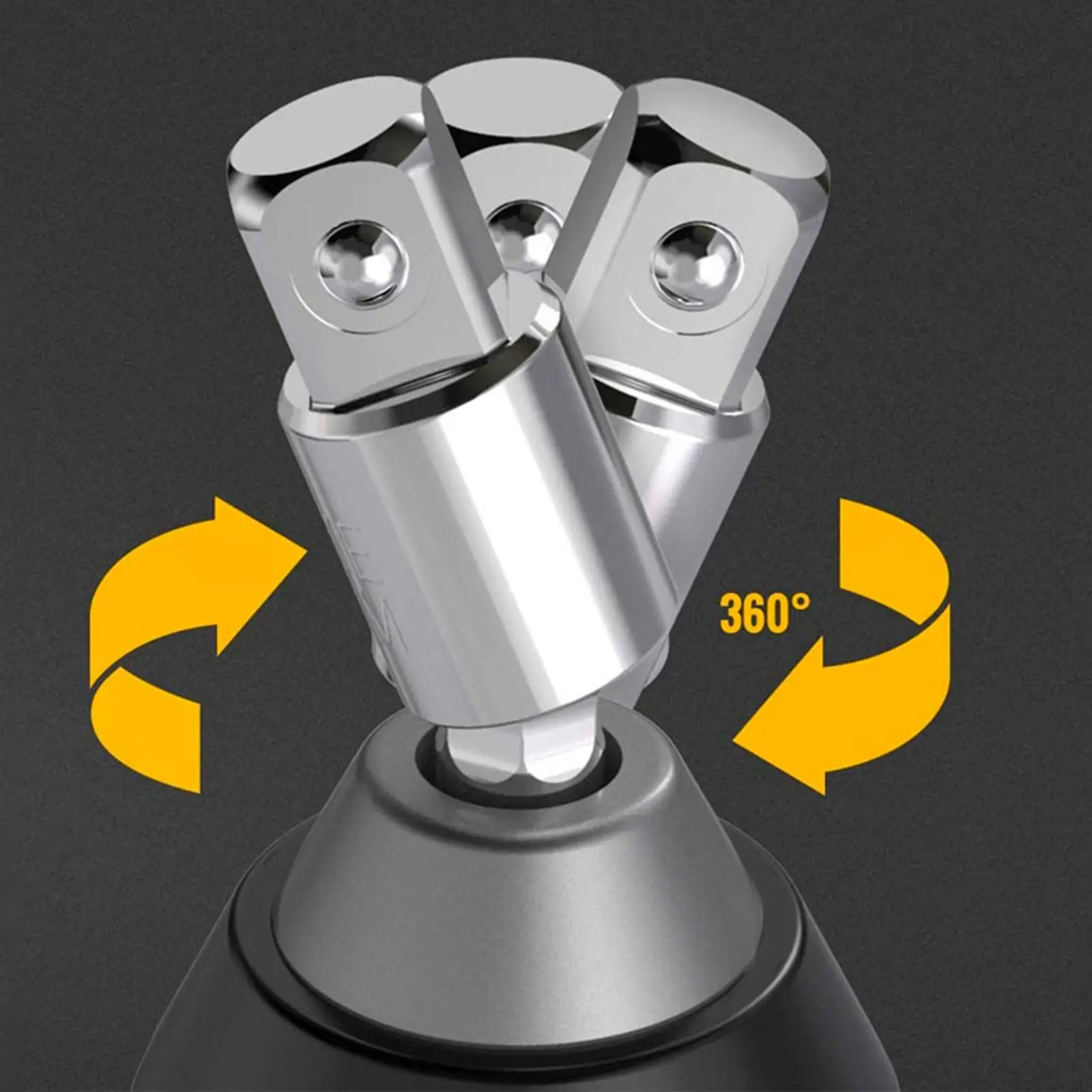 Versatile Swivel Socket Extension Set for Automotive Projects - 3 Piece Bundle