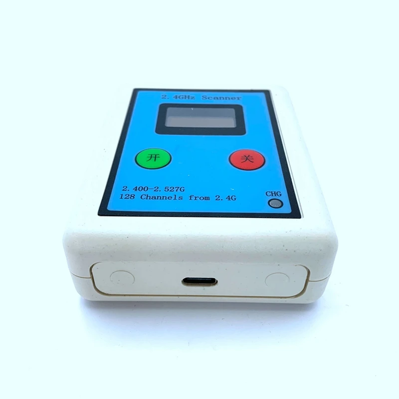 Imagem -02 - Fonte de Sinal de 2.4g Nrf24l01 Spectrum Analyzer Scanner Scanner de Tela Oled Simples