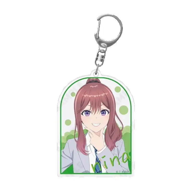 Anime I Made Friends with the Second Prettiest Girl in My Class Umi Asanagi Acrylic Pendant Keychains Bag Charm