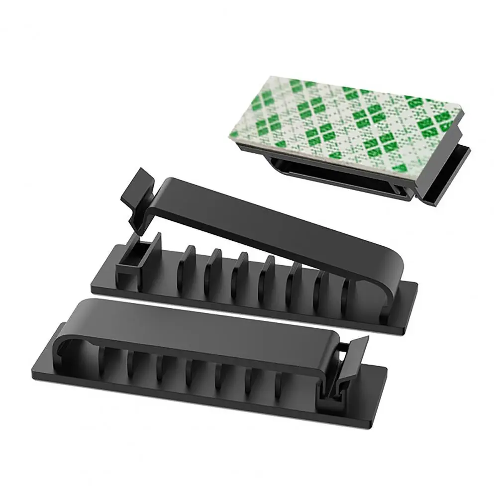 Mini  Reliable Table Computer Cable Holder Self-Adhesive Cable Winder Eco-friendly   for Home