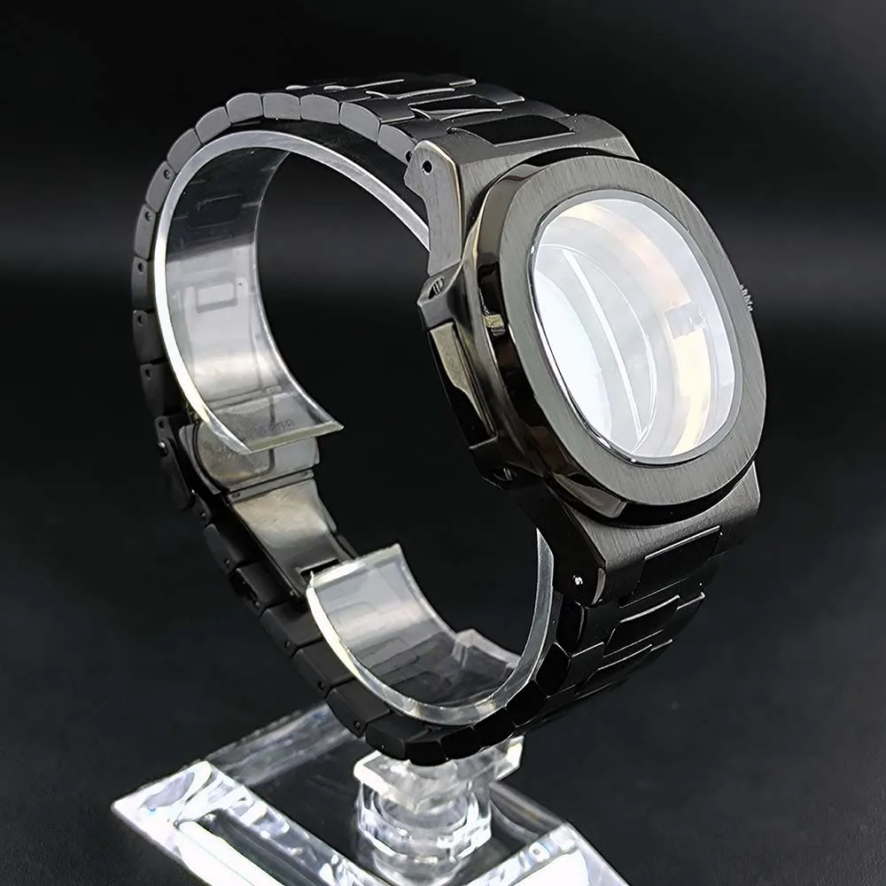 NH35 حافظة ساعة رجالي حافظة عالية الجودة الياقوت الزجاج ساعة رجالي مناسبة ل NH35 ساعة يد تعمل بالحركة اكسسوارات أدوات إصلاح ﻿