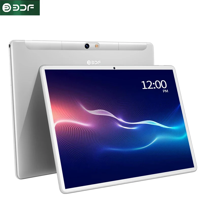 New 10.1 Inch Tablet Android 9.0 Tablet 3G 4G Mobile Phone Call 4GB RAM 64GB ROM Octa Core 8 CPU AI Speed-up Battery