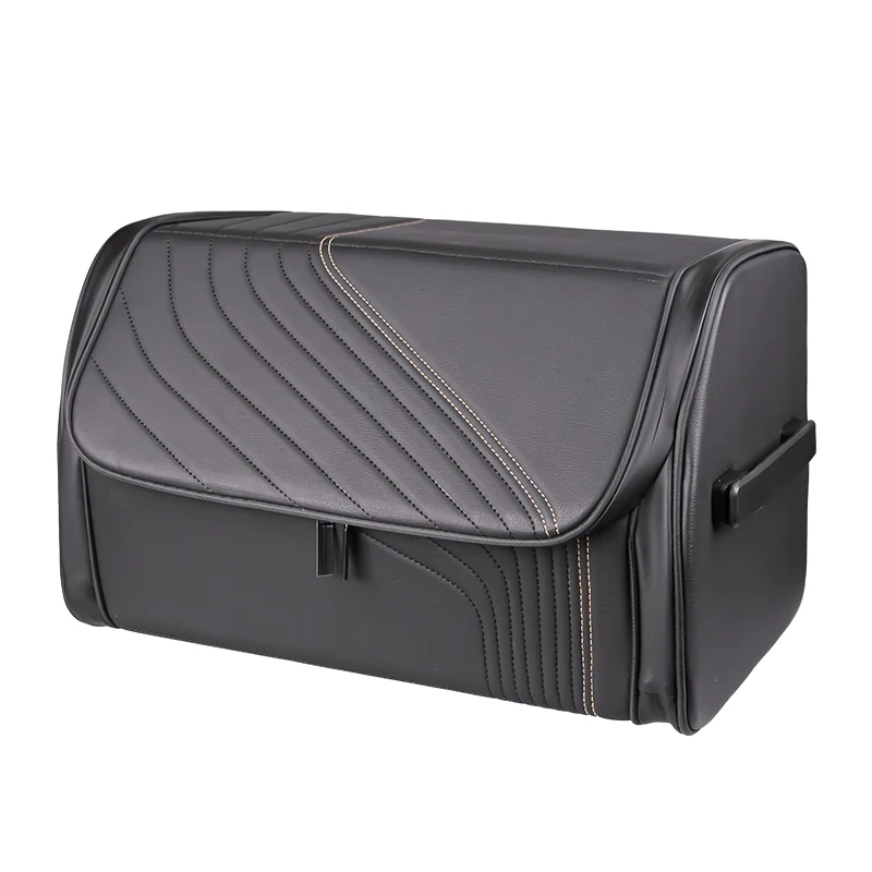 High Quality Nappa Leather Waterproof Folding Storage Box Suitable for All Models