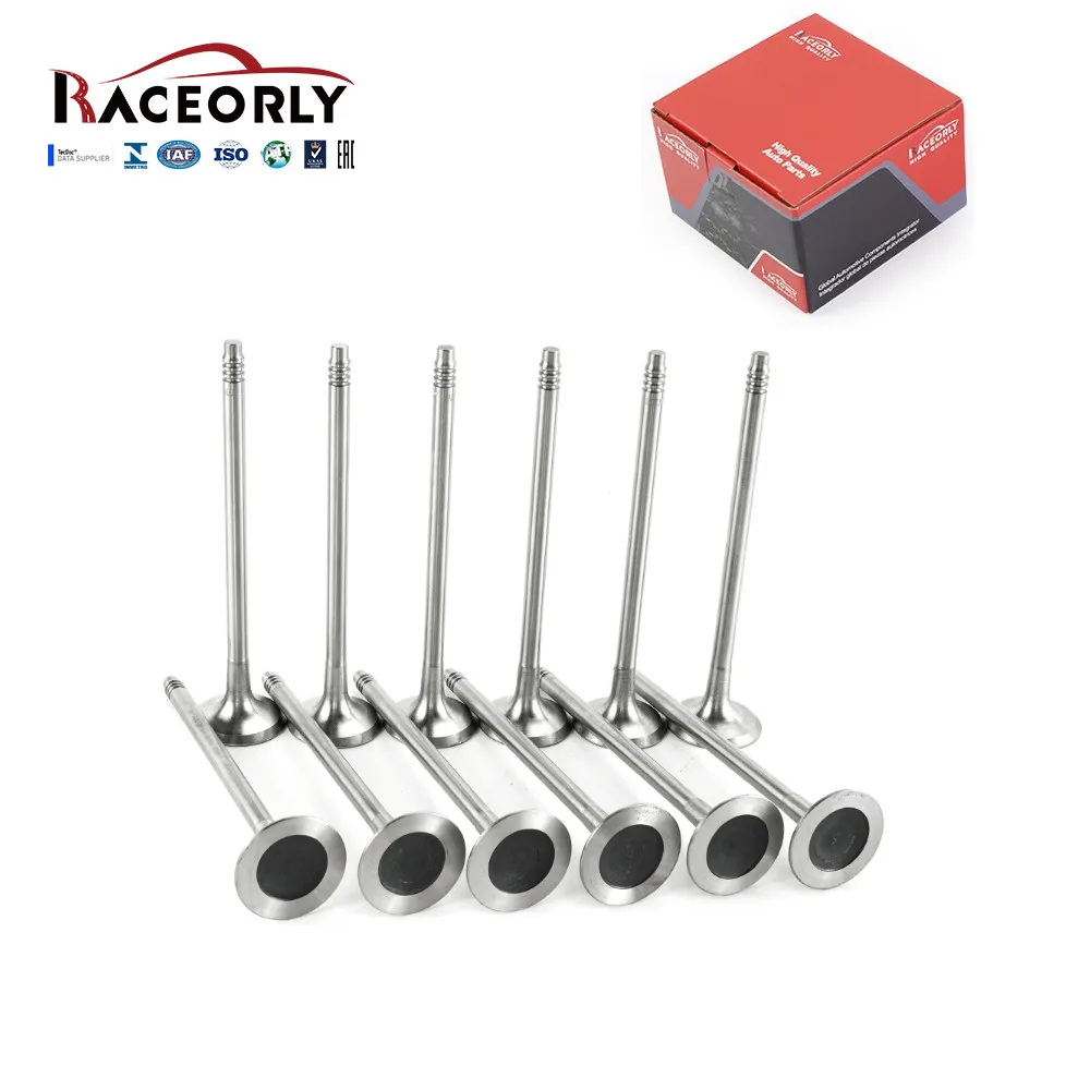 RACEORLY Engine Exhaust Valve For BMW 135i 335i 535i Z4 E90 E92 E88 E60 3.0L N54 11347573840, 11347553776