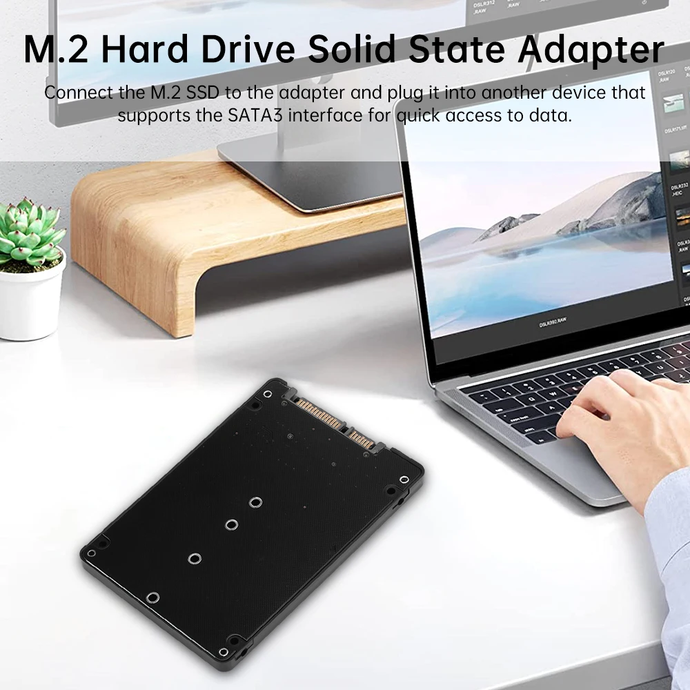 SATA3.0 6Gbps M.2 NGFF SSD To SATA3 Adapter Card M2 NGFF SSD To SATA3.0 External Hard Drive Box Hard Disk Adapter Board