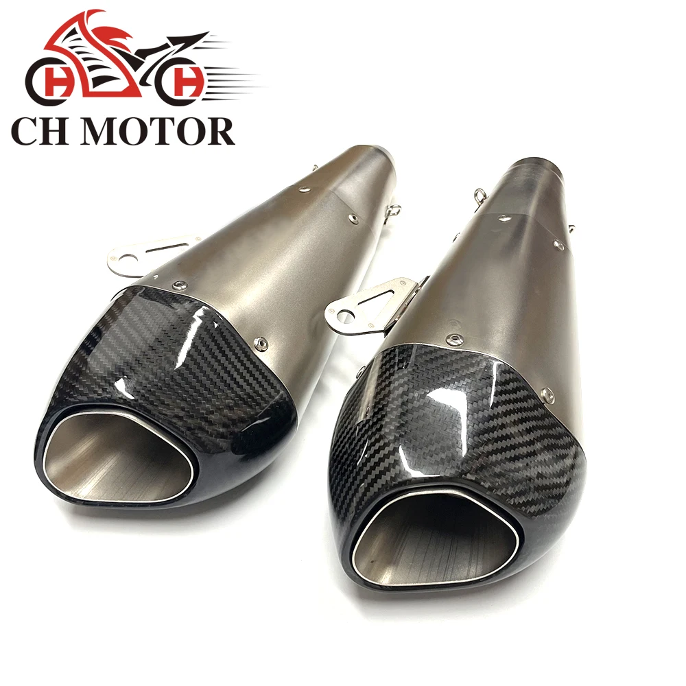 

CH MOTOR Универсальный 51 мм мотоцикл R55 R34 выхлопная система для Honda Yamaha KAWASI R3 Z800 Z900 PCX125 слипоны