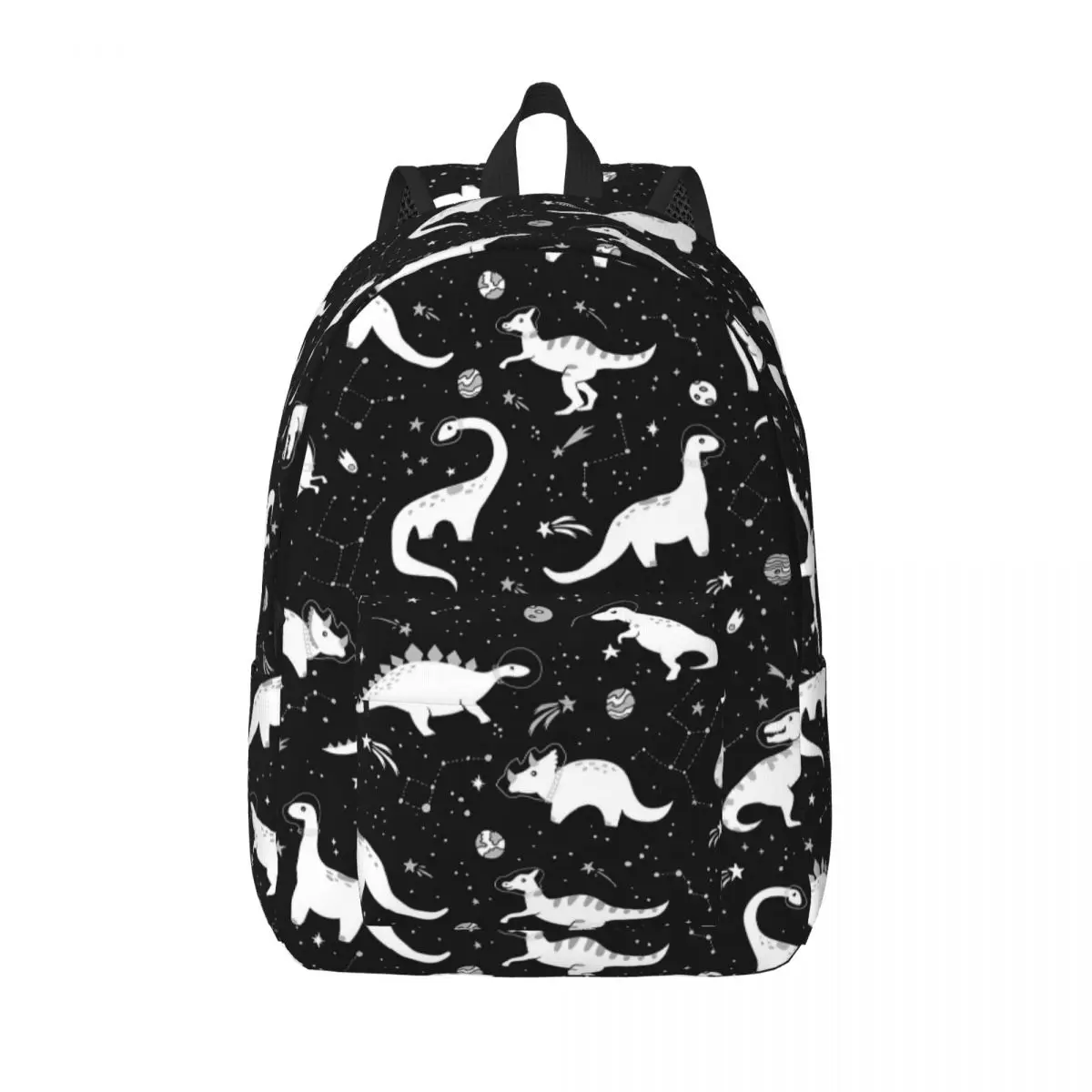 Mochila Space Dinosaurs para estudiantes de secundaria primaria, mochila bonita para adolescentes, mochila de día para senderismo