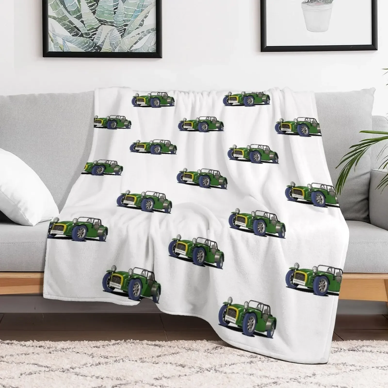 Caterham Seven Throw Blanket for sofa Bed Blankets