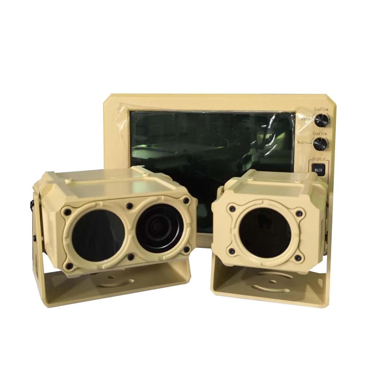 IP67 PAL/SDI Video Output Off-Road & Desert Navigation Vehicle Mounted Driving Assistant Thermal Imager for -40°C to +70°C