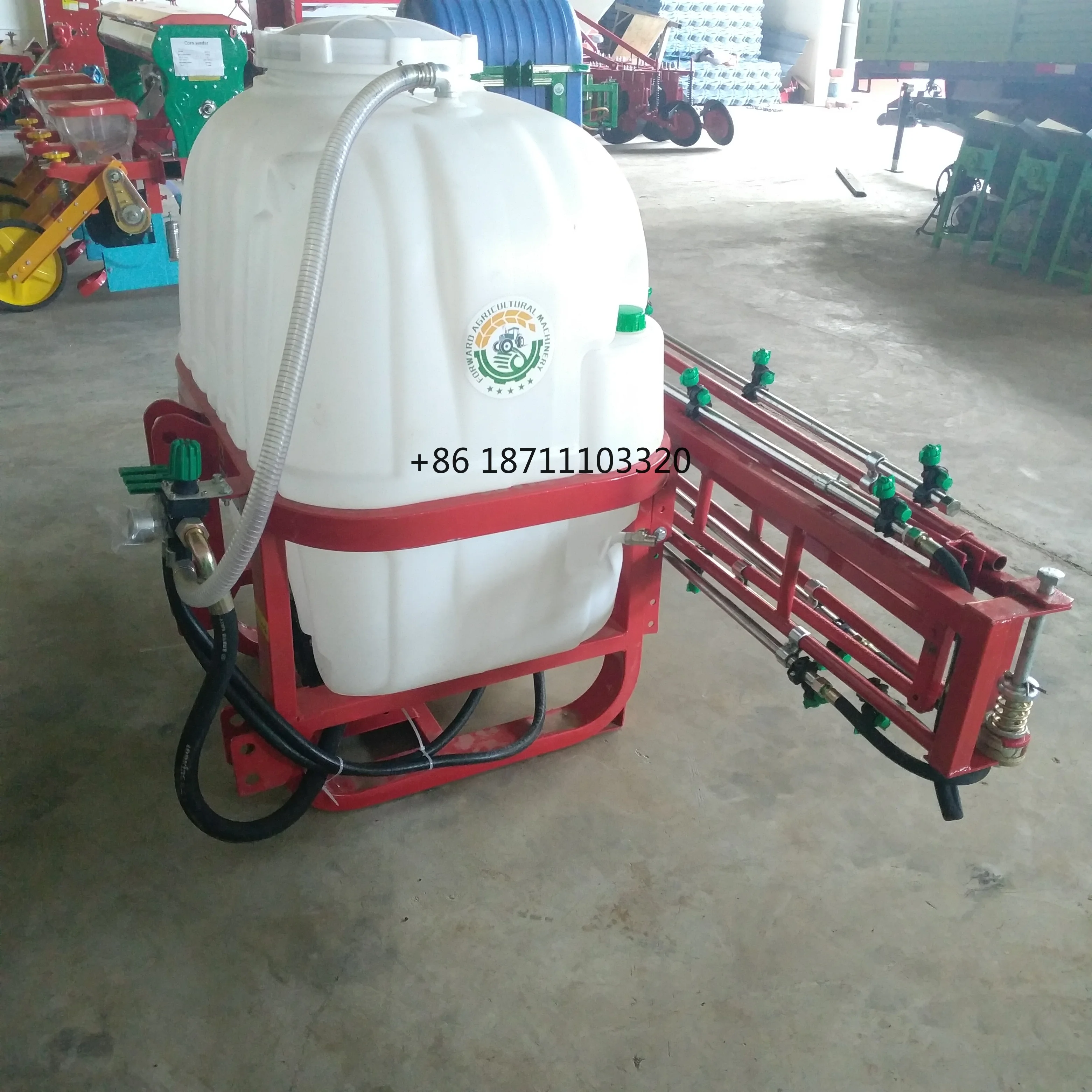 500L agricultural tractor mounted power sprayer PTO spraying machine sprayer