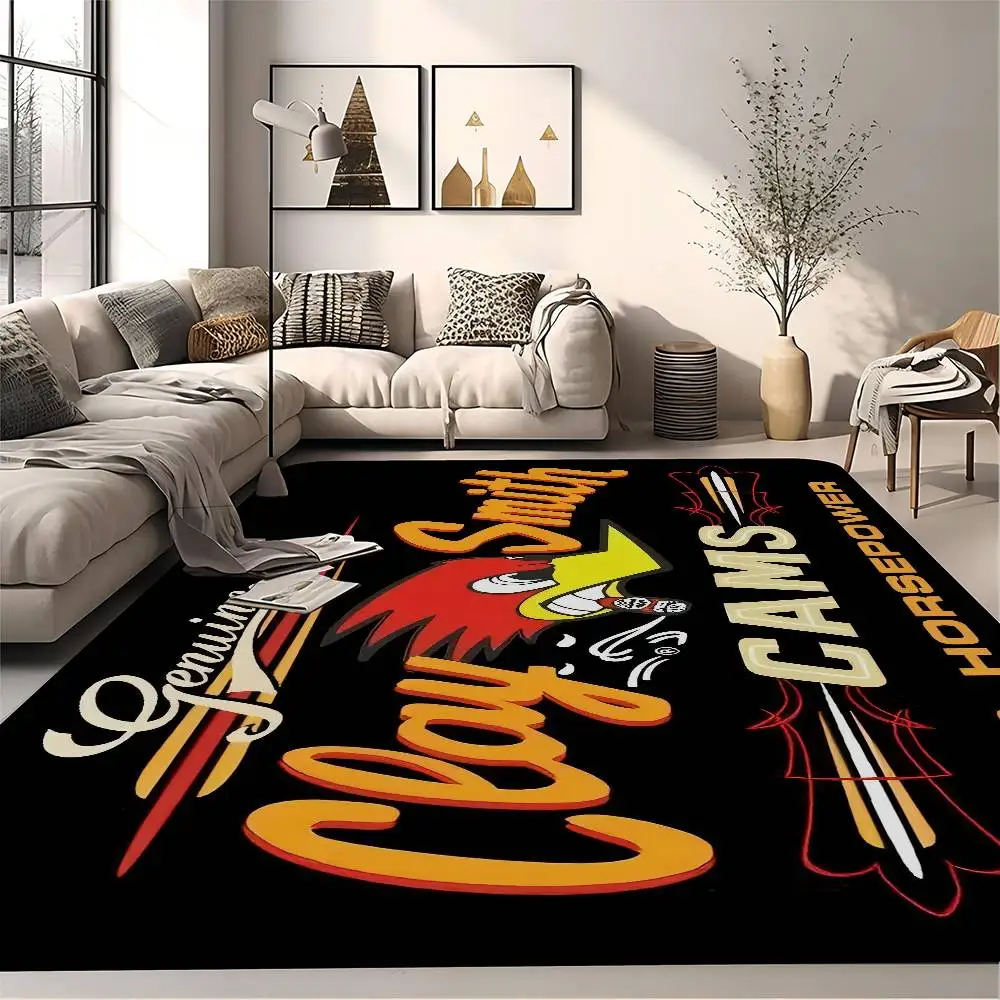 Mr H-horsepower Room Mats Retro Multiple Choice Living Room Kitchen Rug Non-Slip Welcome Rug
