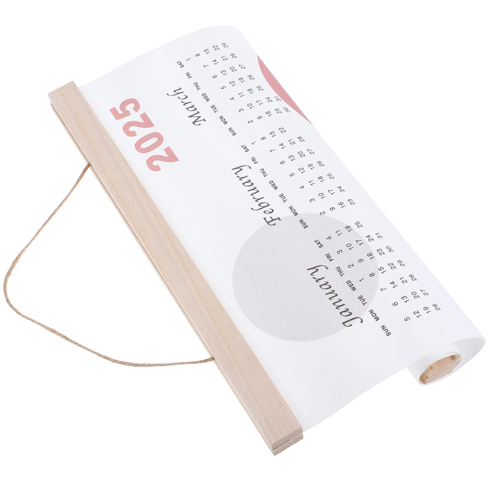 

Oil Canvas 2025 Decor Monthly Planner Home Aesthetic Yearly Student Agenda Note Journal Cloth Material Durability Easy Clean