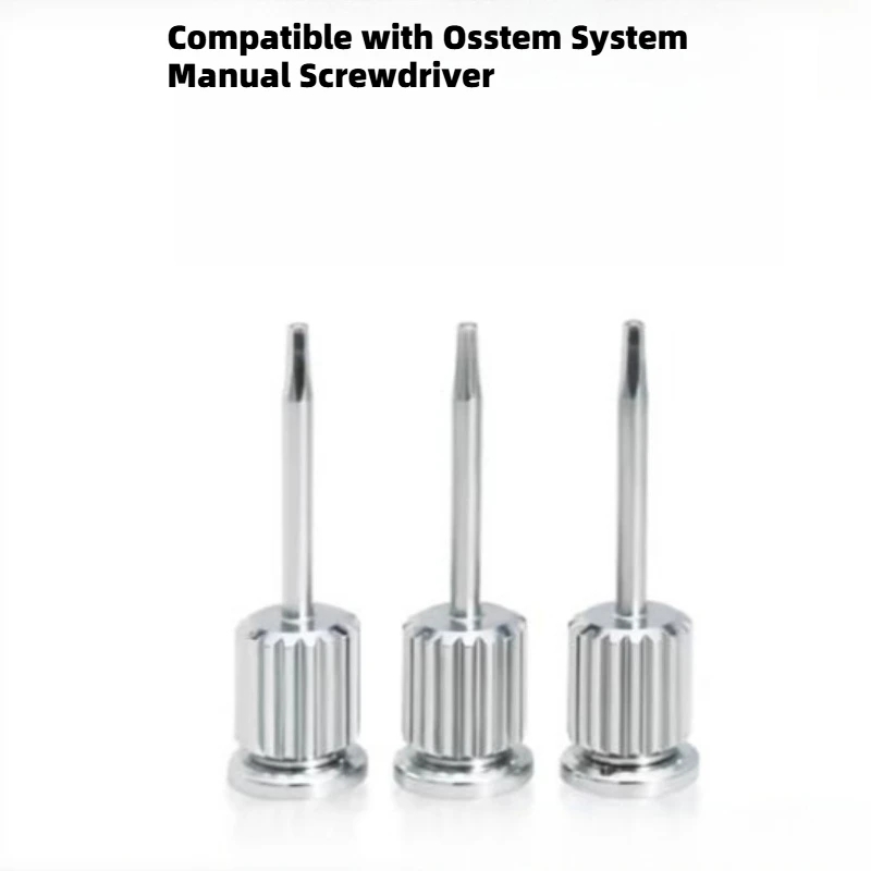 4Pcs Dental Implant Manual Screwdriver Stainless Steel 1.2 Micro Screw Driver Dentist Tool Dentistry Lab Instrument