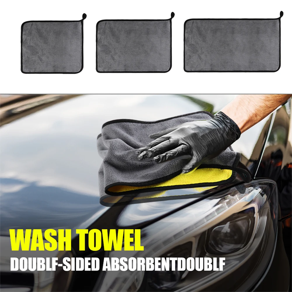 Car Washing Towel Cleaning Cloth Absorbent Dry Cloth Microfiber Towel For Tesla Model 3/Y/YL Model 3 Highland Model Y Juniper
