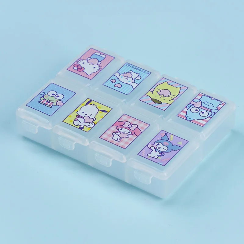 Sanrio Minha Melody Caixa De Armazenamento, Cinnamoroll Kawaii Anime Desenhos Animados, Moedas Pill Box, Jóias Brinquedos De Armazenamento, Presentes de Aniversário, Bonito