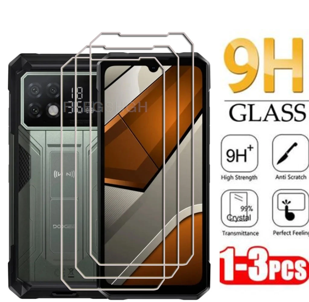 9H Protective Tempered Glass For Doogee S200 Ultra 6.72" 2025 Doogee S200 Ultra S200 Max Screen Protector Protection Cover Film