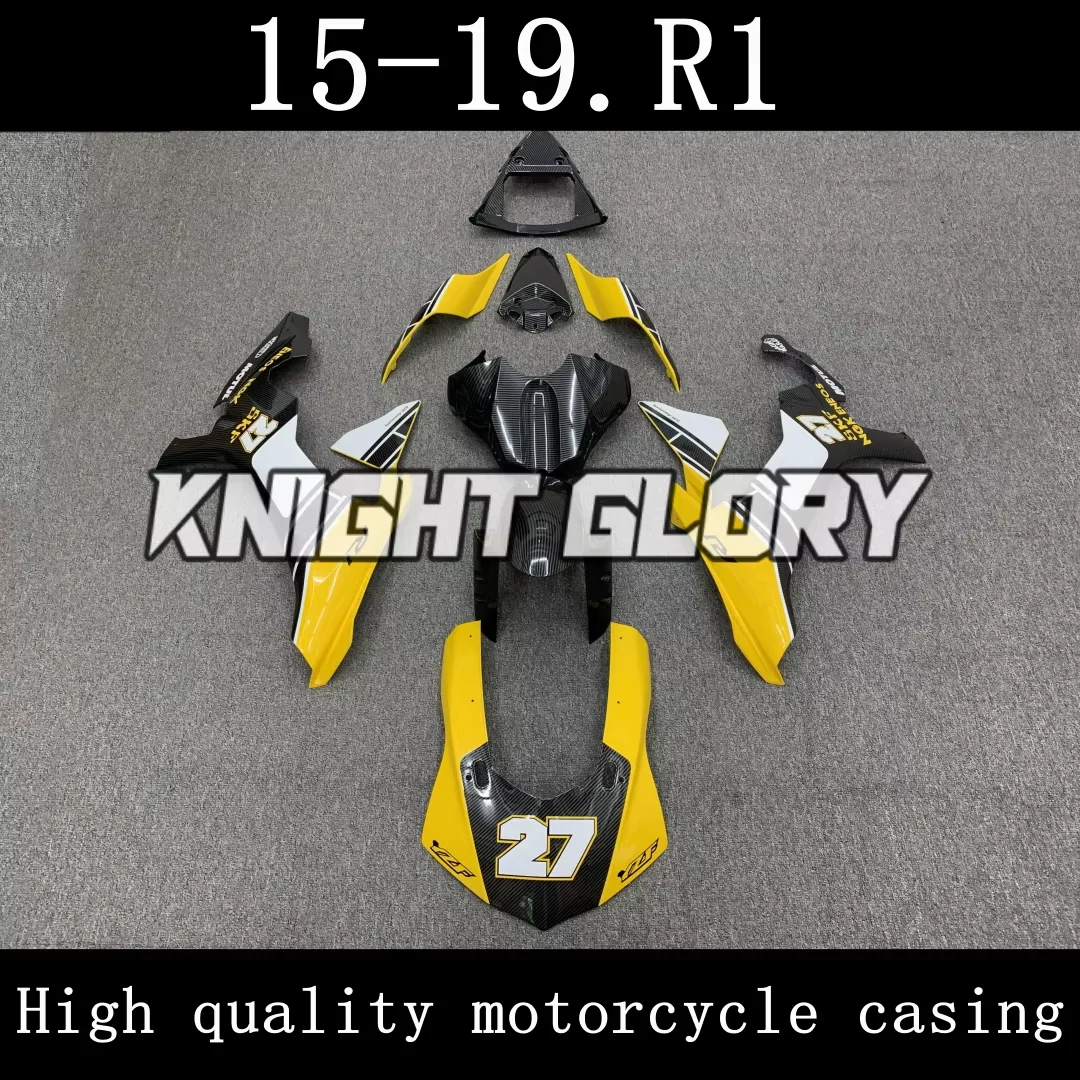 

Suitable for YZF-R1 YZF R1 2015 2016 2017 2018 2019 Motorcycle Shell Fairing Spoiler Bodywork Set RN321 RN49