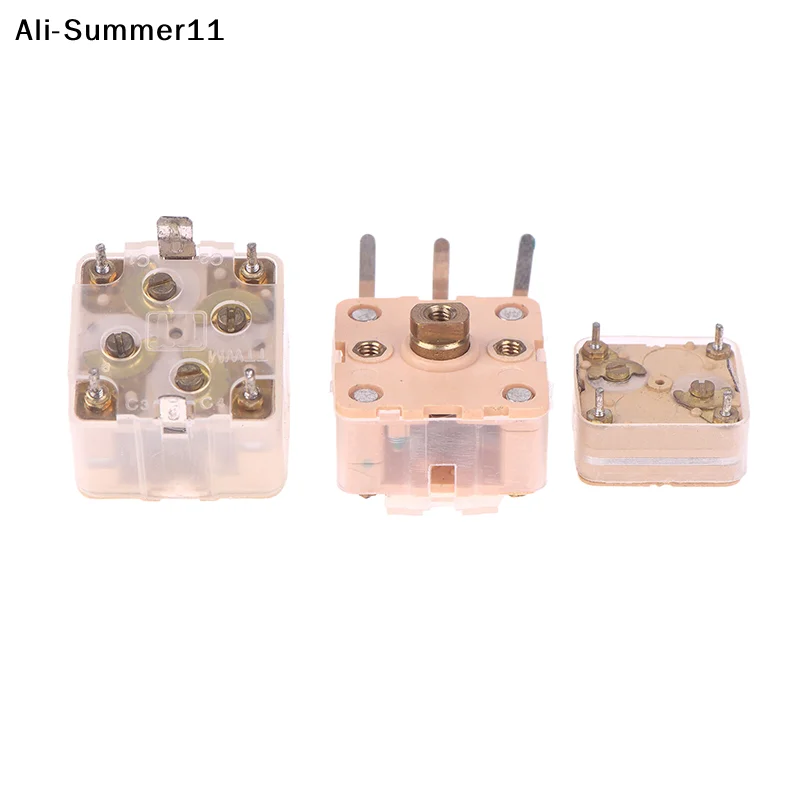 【A6L】【HY6】1PCS FM Radio Frequency Modulation Adjustable Capacitor Variable Capacitor 223P 224f 443DF For AM Radio Dual Capacitor
