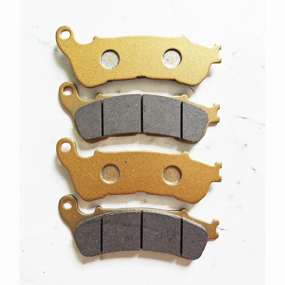 Front Rear Brake Pads For HONDA CB400A Super Four ABS 2008-2017 CB400SA Super Boldor 08-13 CBR600F ABS 11-13 XL700VA Trasalp