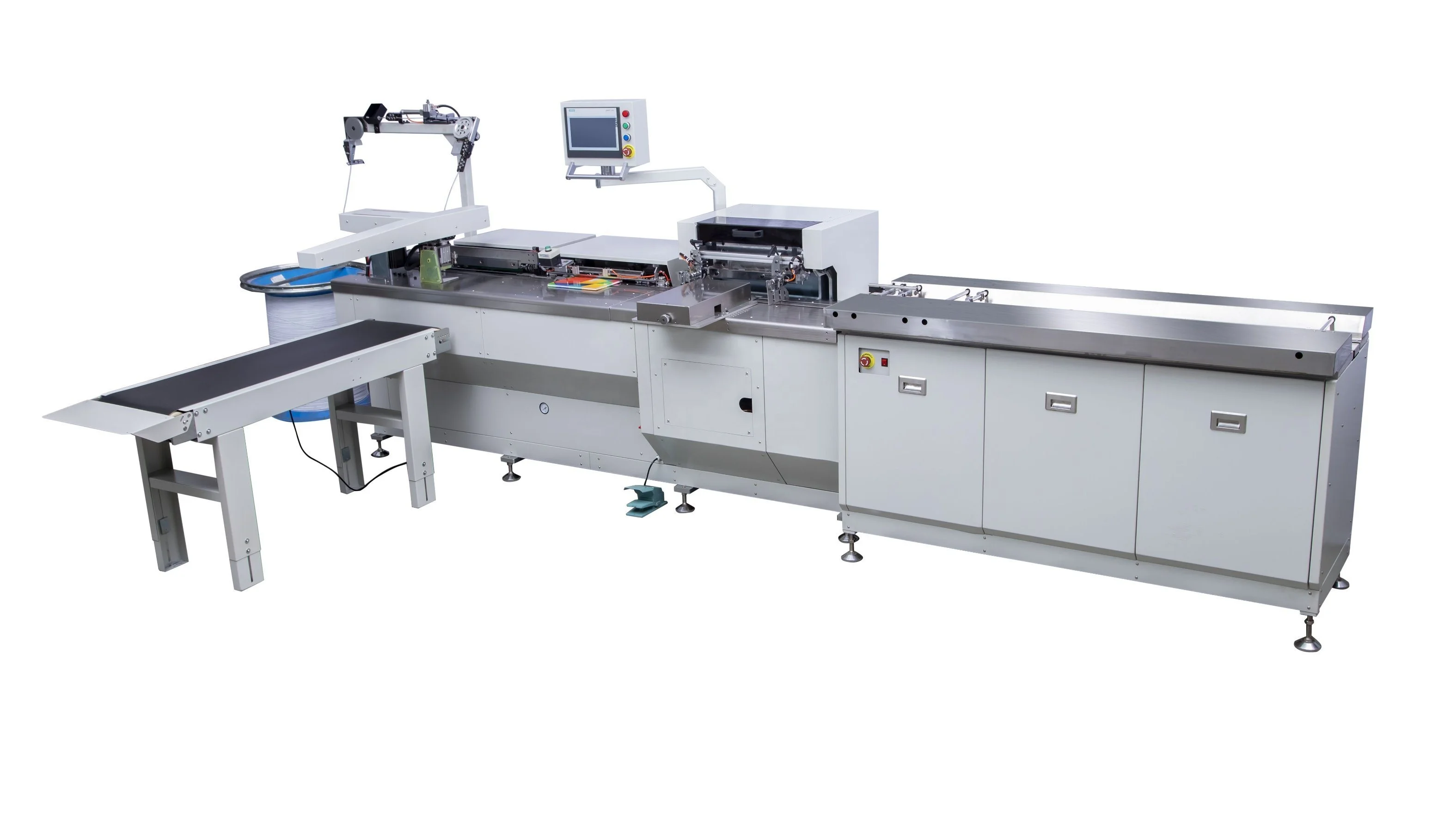 Automatic Spiral Coil Binding and Punching Machine for Notebook Production Automatic Spiral Binding Machine