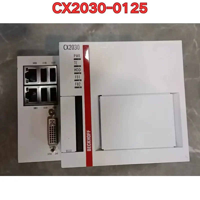 Second-hand PLC control module CX2030-0125 function test is normal