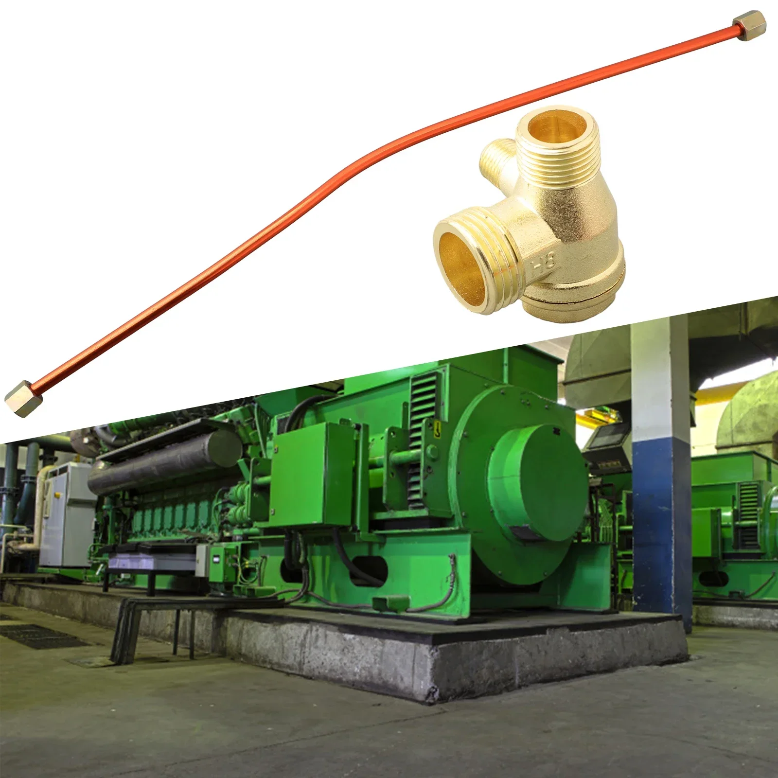 

High Quality Check Valve Tube Zinc Alloy 20/16/10mm Diameter 400mm/15.75" Long Copper+Aluminum Flared Mouth Parts