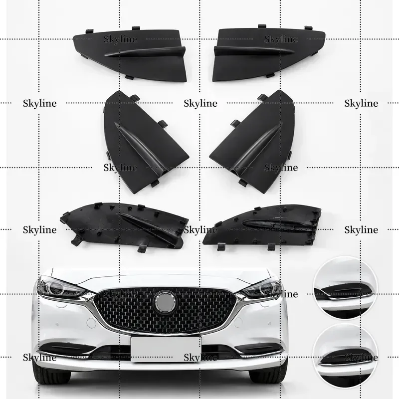 Car Accessories Front Bumper Lower Grille Cap For Mazda 6 2019-2022 GL 50-741 Body Parts GSH7-50-M42