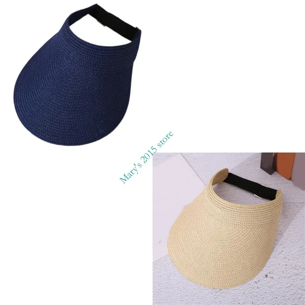 

E15F Модная соломенная летняя шляпа Sun Guard Легкая спортивная унисекс дизайн