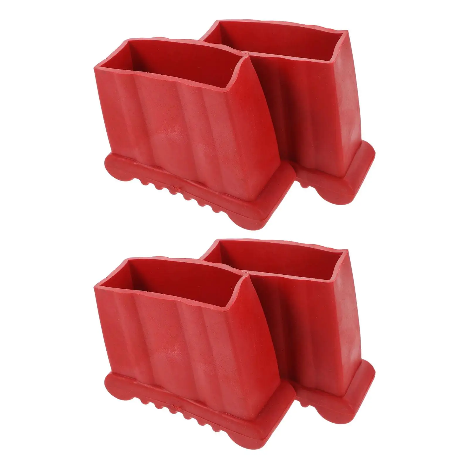 4x Ladder Feet Covers Universal Replacement Durable Security Bumper Extension Ladder Covers Ladder Accessories