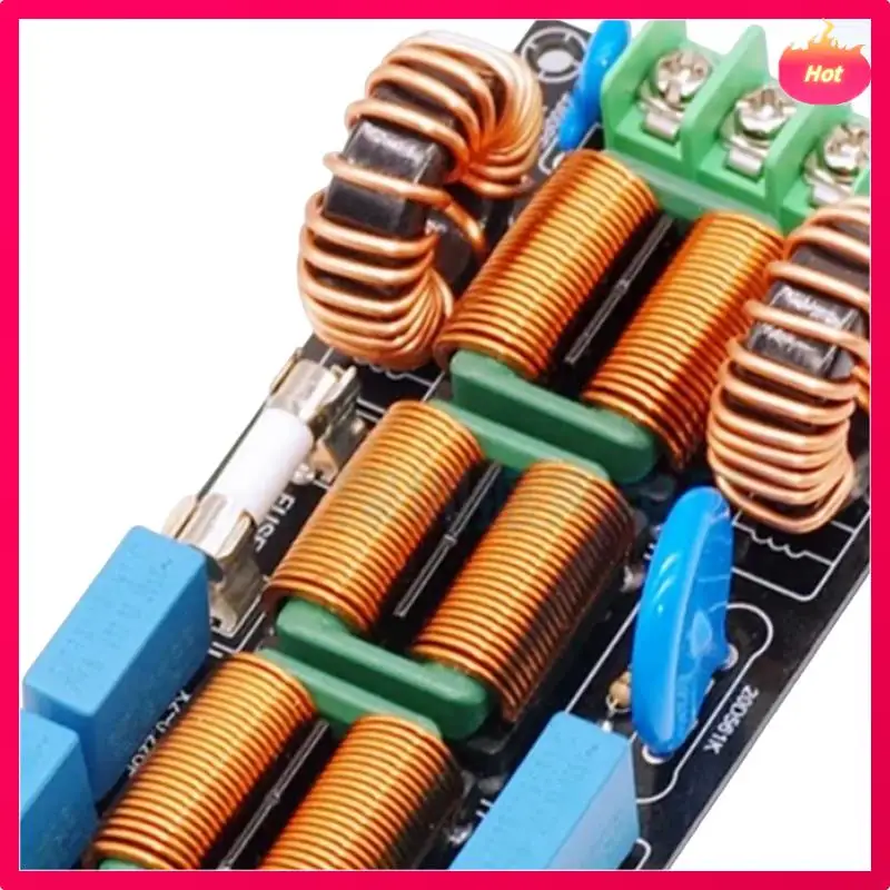 ABYP Filter EMI Filter Four-Level Audio AC 220V Power Supply EMI 110V Differential Mode Common Mode EMC Safety Rules FCC 8A