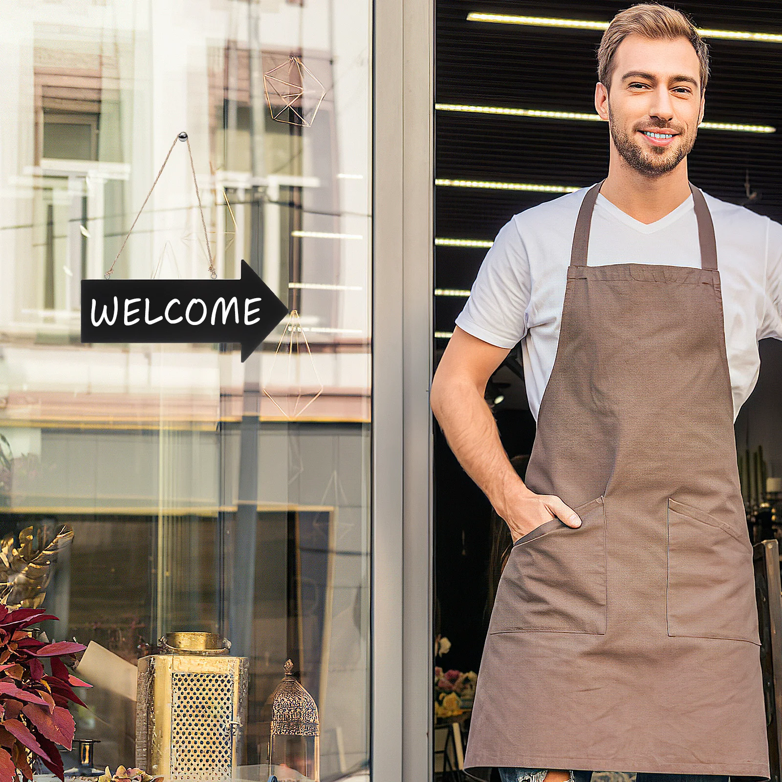 3 قطعة علامات معلقة على شكل لبار مقهى حانة سهم خشبي على شكل علامة ديكور الزفاف لوحة مؤشر خشبية ذاتية الصنع بحبل #4