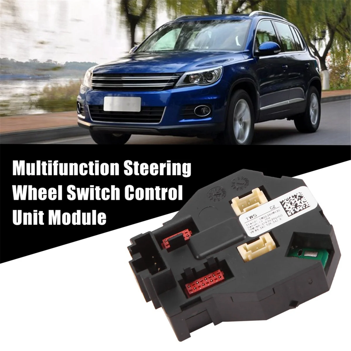 Car Multif Steering Wheel Control Unit 5K0959542C for Golf 08-18 5K0959542 5C0959537