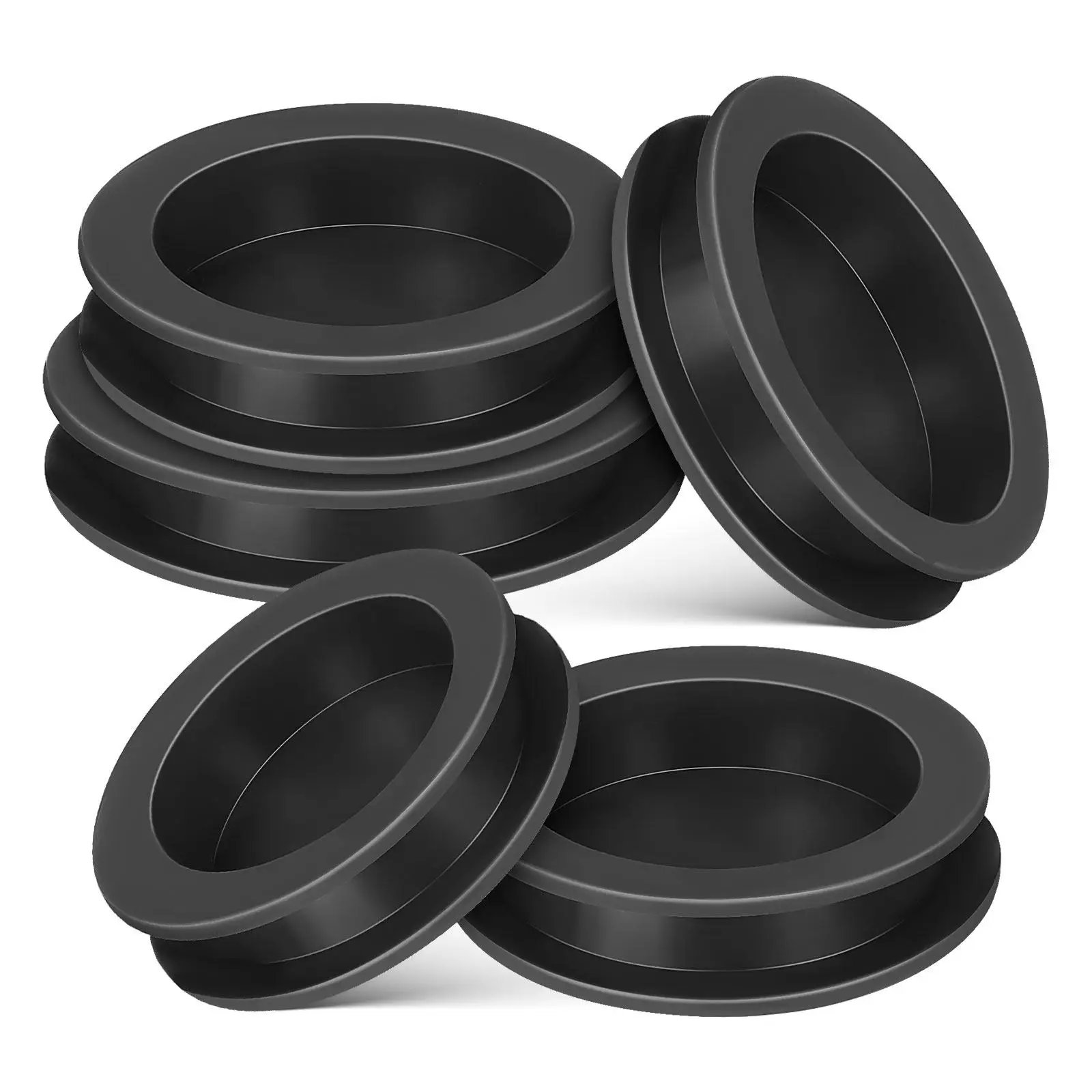 5Pcs Piggy Bank Silicone Stopper Plugs Replacement Round Seal Plug for Money Saving Box Leakproof Closure Silicone Plugs
