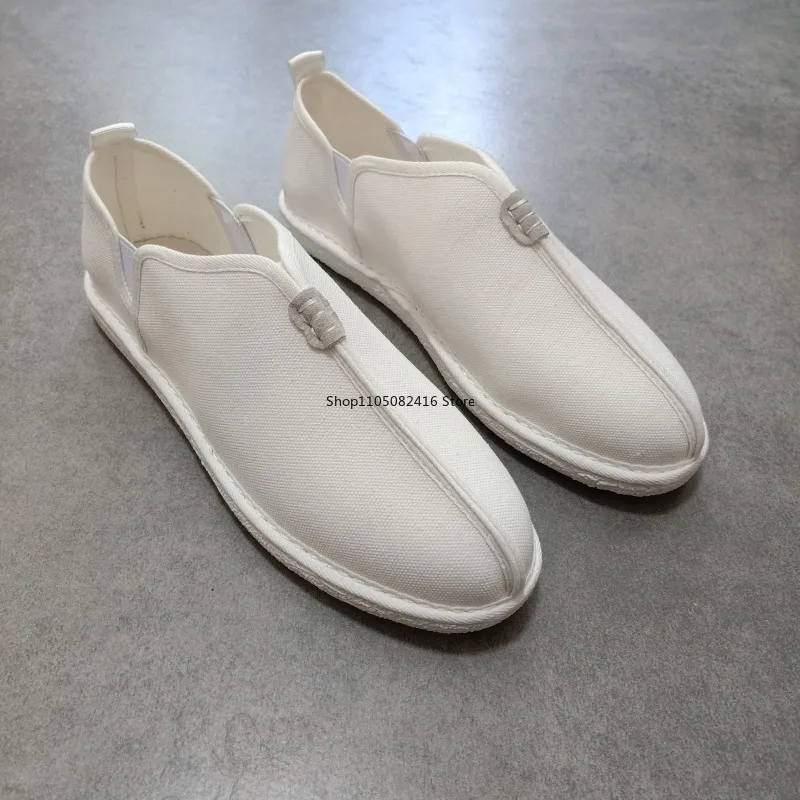 أحذية شاولين البوذية الراهب الكونغ فو فنون الدفاع عن النفس الصينية الجناح تشون التدريب أحذية رياضية للنساء الرجال مخيط يدويا الأحذية الناعمة