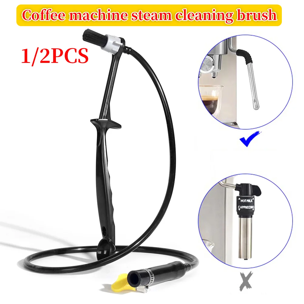 Kaffeemaschine Dampfreinigungsbürste Espressomaschine Reinigungsbürste Kaffeewaschzubehör für Bürste Barista Tool